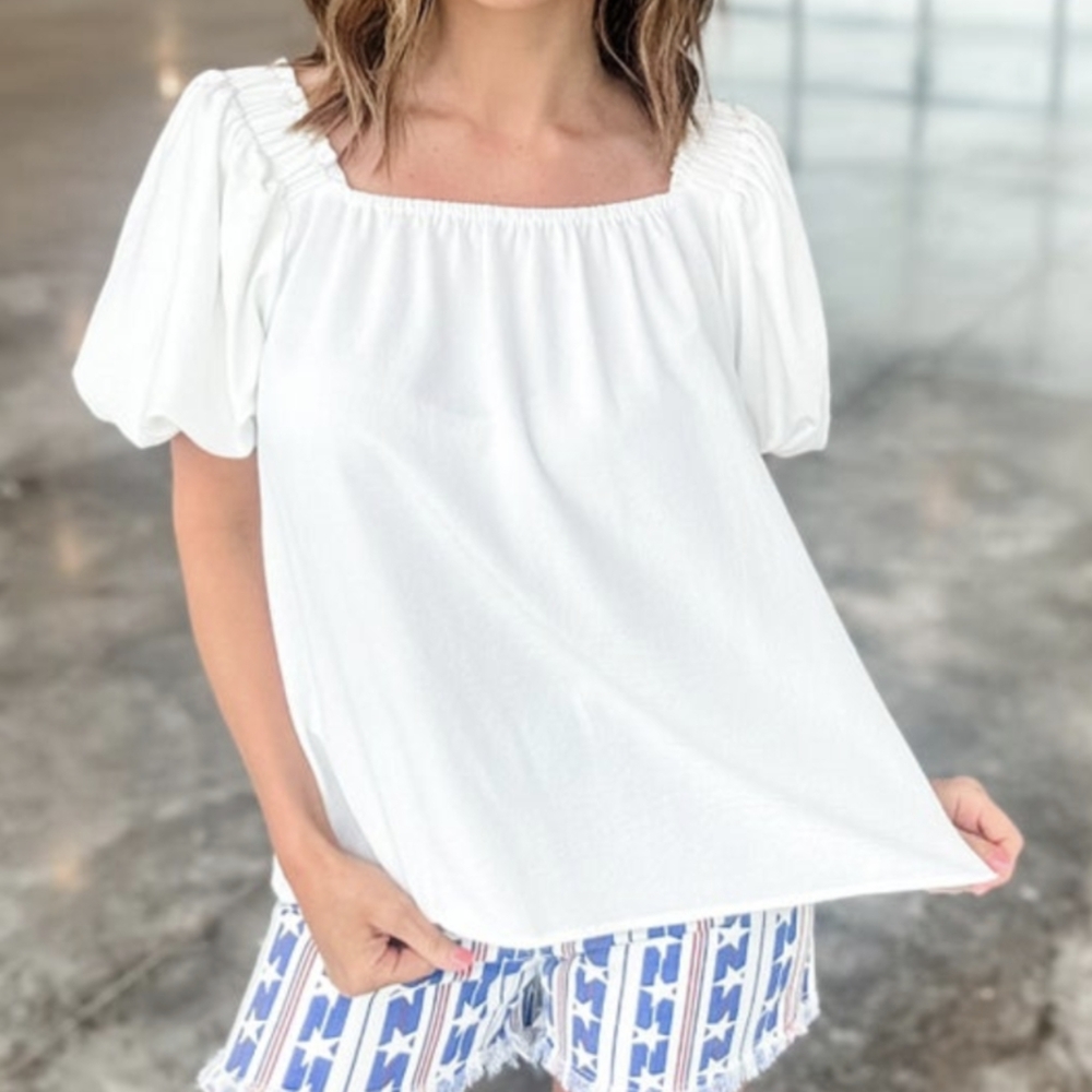 Puff Sleeve Top
